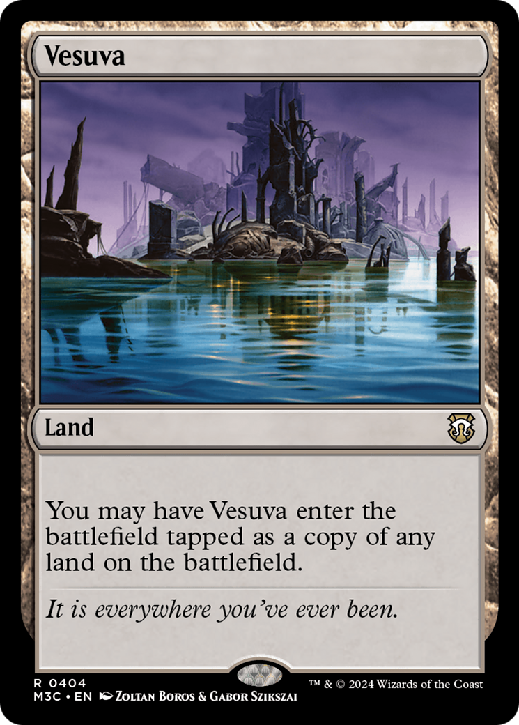 Vesuva (Ripple Foil) [Modern Horizons 3 Commander] | Card Citadel