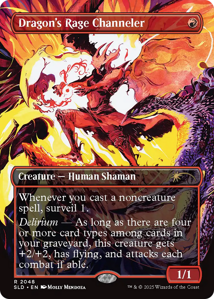 Dragon's Rage Channeler (2048) (Rainbow Foil) [Secret Lair Drop Series] | Card Citadel