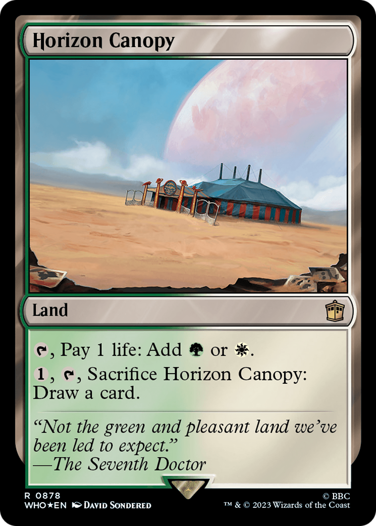 Horizon Canopy (Surge Foil) [Doctor Who] | Card Citadel