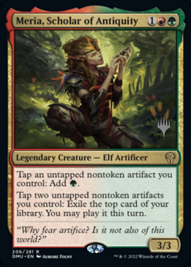 Meria, Scholar of Antiquity (Promo Pack) [Dominaria United Promos] | Card Citadel