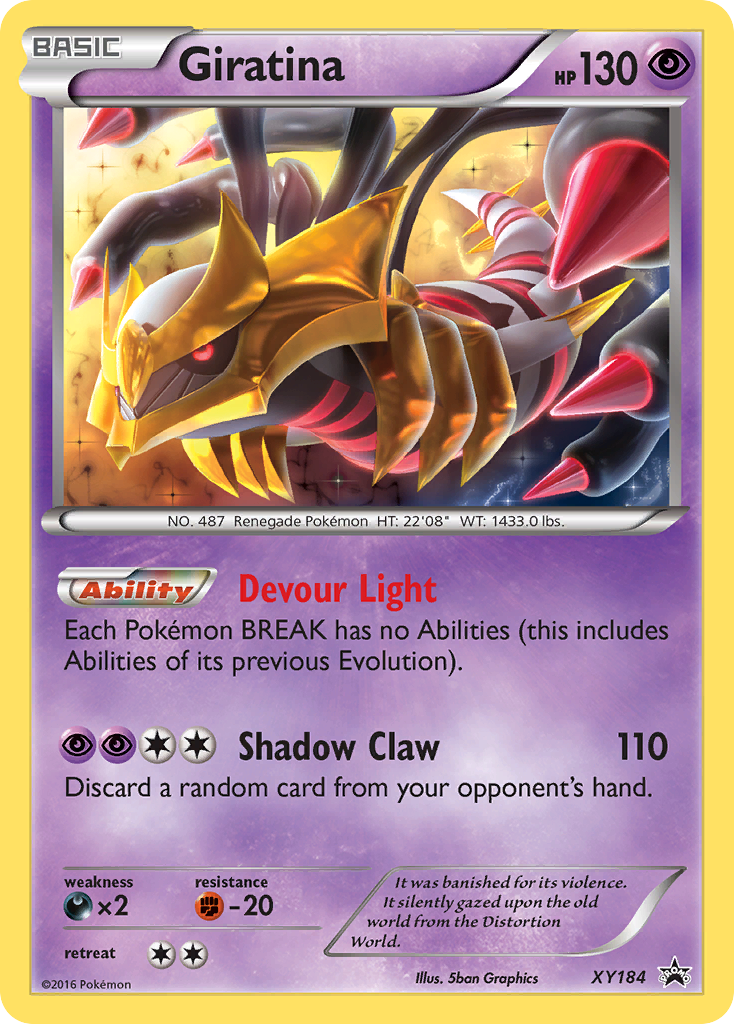 Giratina (XY184) [XY: Black Star Promos] | Card Citadel
