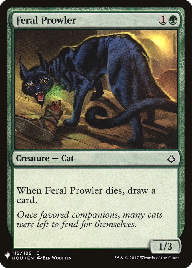 Feral Prowler [Mystery Booster] | Card Citadel