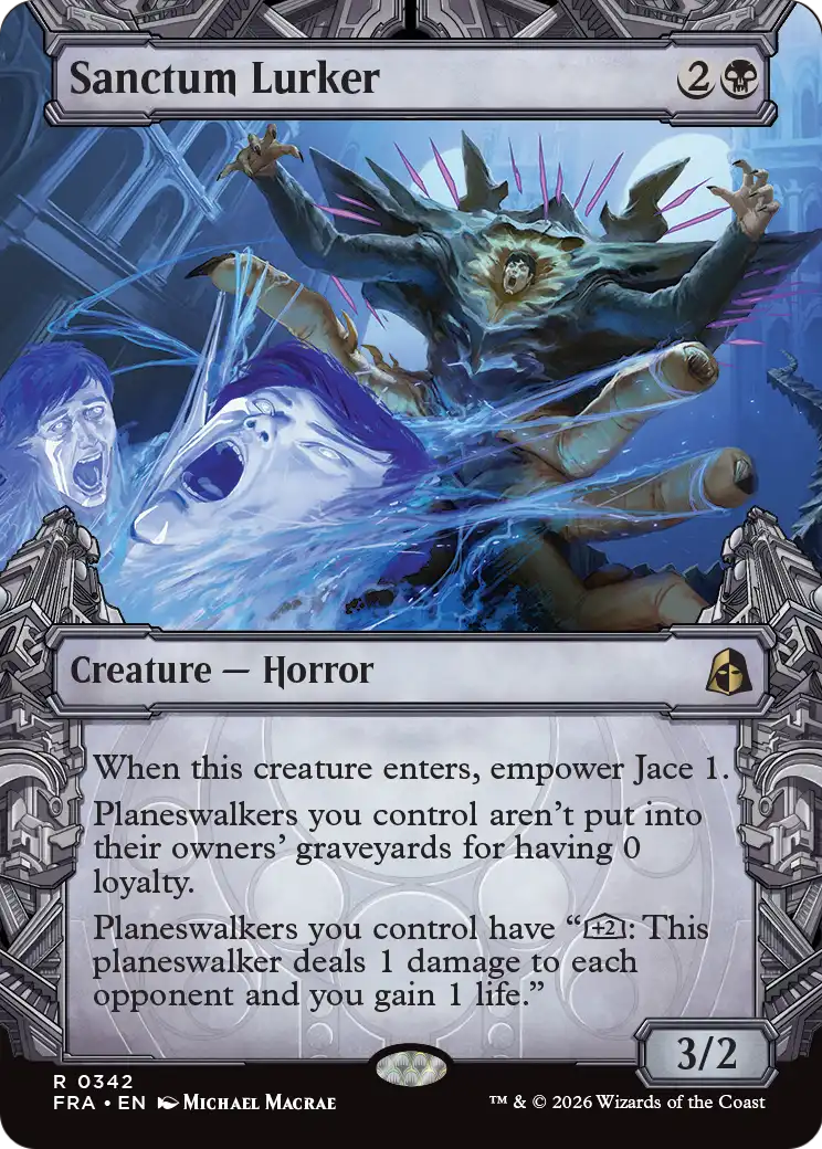Sanctum Lurker (Showcase) [Reality Fracture] | Card Citadel