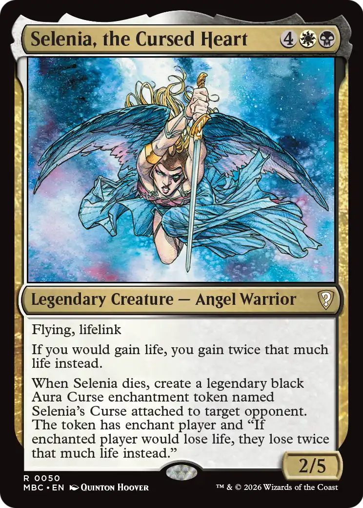 Selenia, the Cursed Heart [Mystery Booster: Commander Edition] | Card Citadel