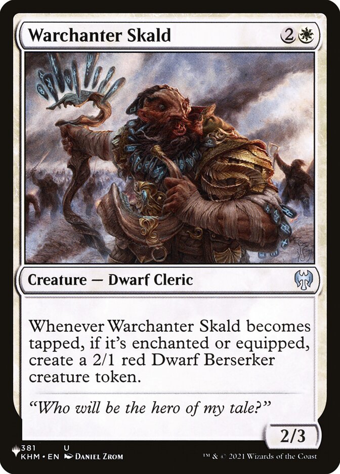 Warchanter Skald [The List] | Card Citadel