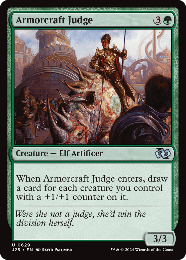 Armorcraft Judge [Foundations Jumpstart] | Card Citadel