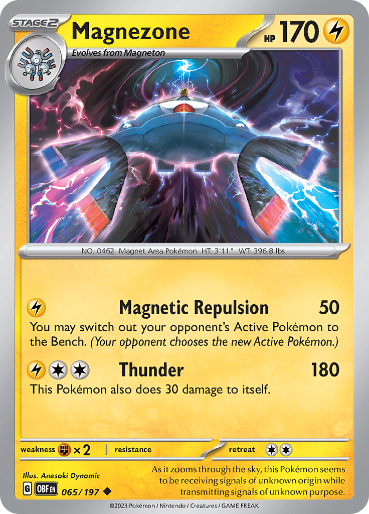 Magnezone (065/197) [Scarlet & Violet: Obsidian Flames] | Card Citadel