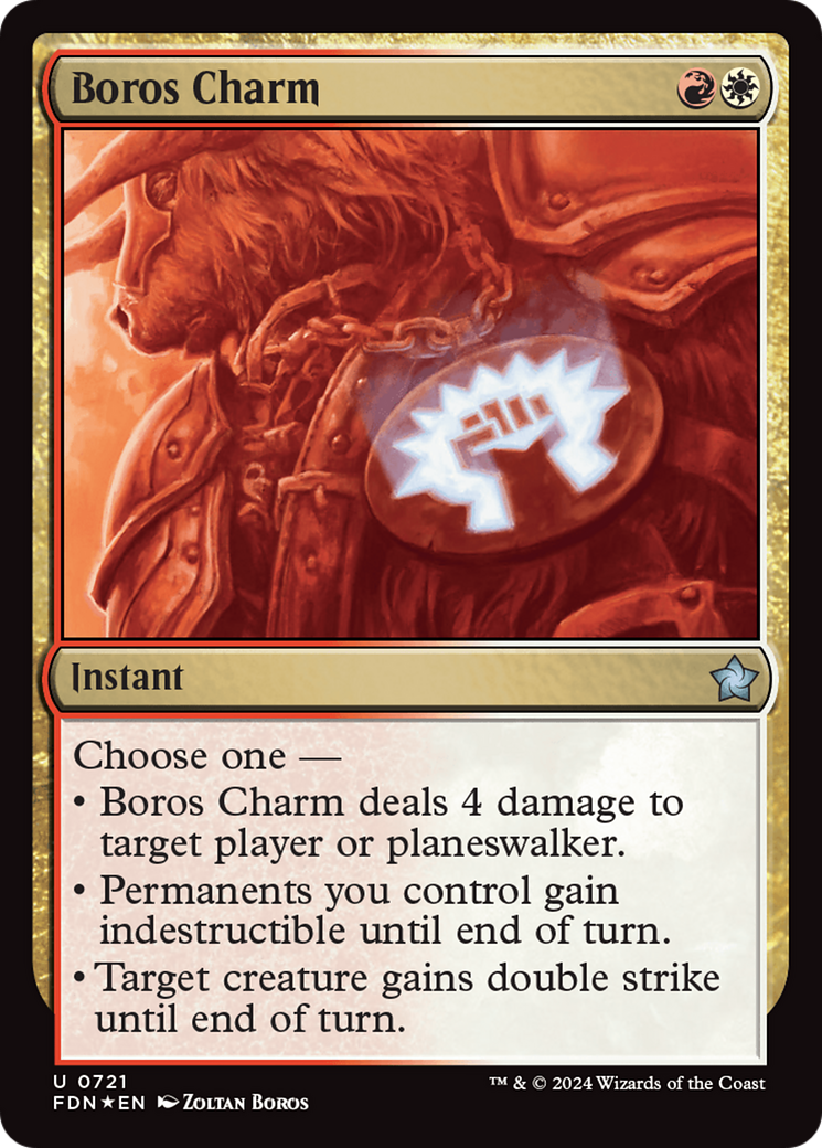 Boros Charm [Foundations] | Card Citadel