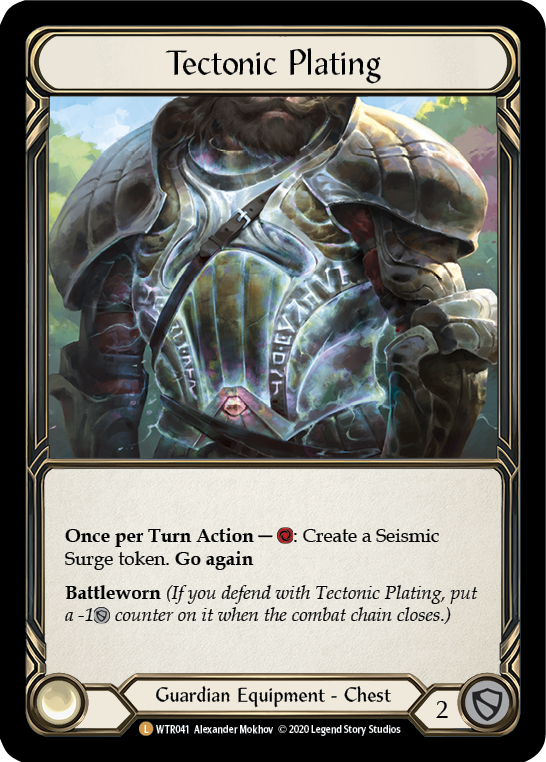 Tectonic Plating [U-WTR041] (Welcome to Rathe Unlimited)  Unlimited Rainbow Foil | Card Citadel