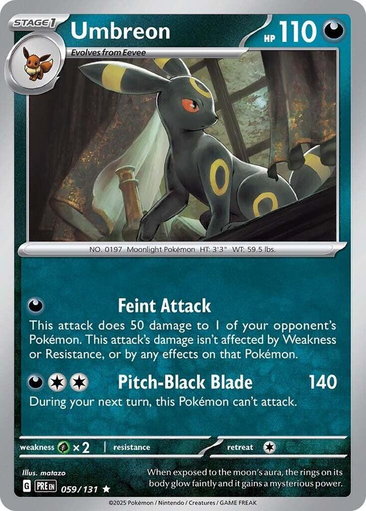 Umbreon (059/131) [Scarlet & Violet: Prismatic Evolutions] | Card Citadel
