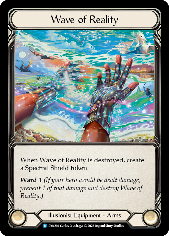 Wave of Reality [DYN214] (Dynasty)  Rainbow Foil | Card Citadel