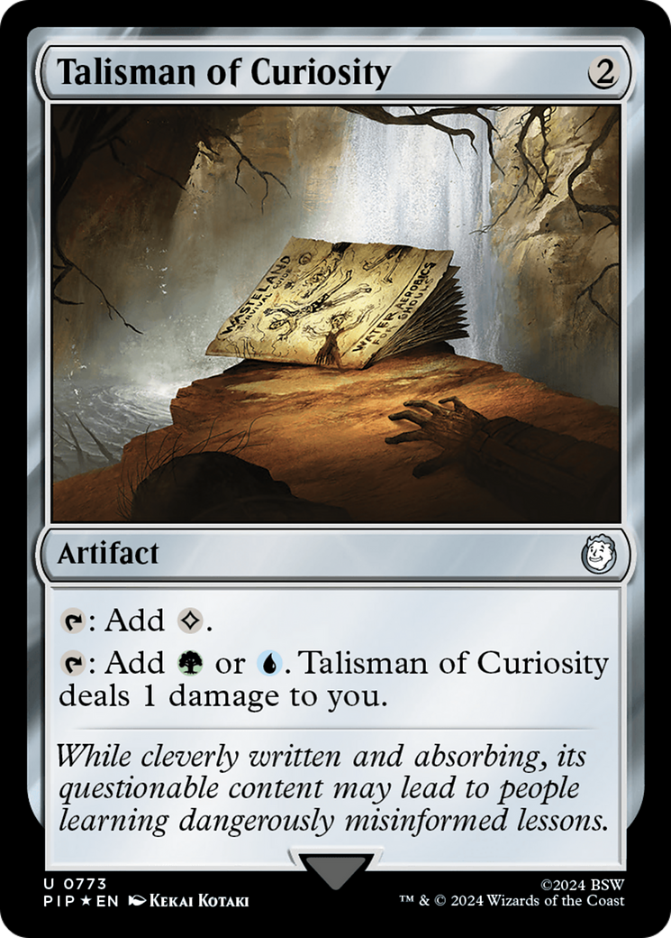 Talisman of Curiosity (Surge Foil) [Fallout] | Card Citadel