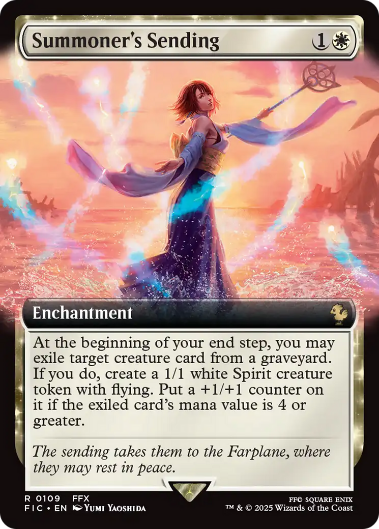 Summoner's Sending (Extended Art) [FINAL FANTASY Commander] | Card Citadel