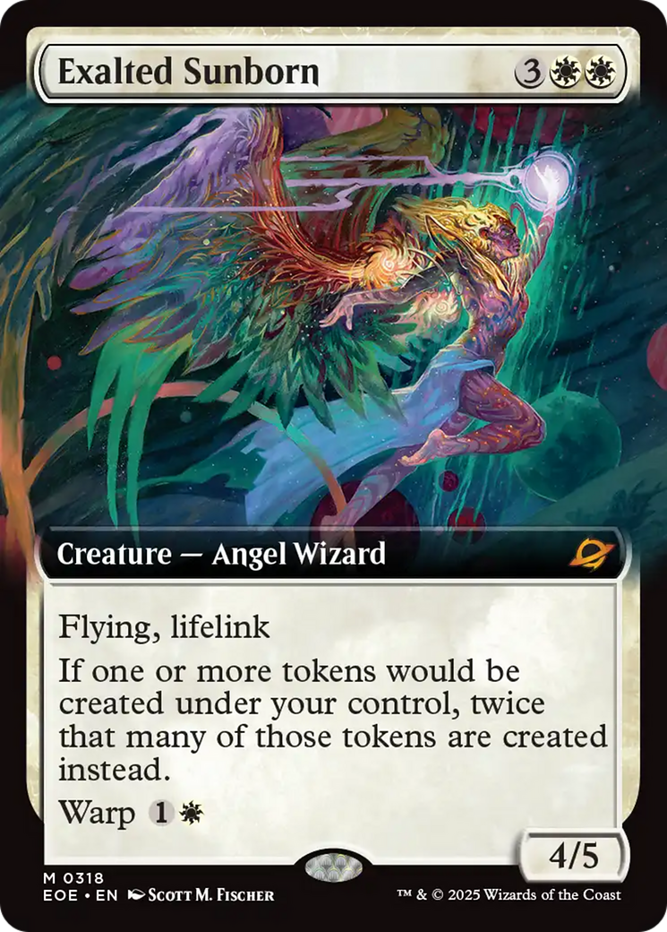 Exalted Sunborn (Extended Art) [Edge of Eternities] | Card Citadel