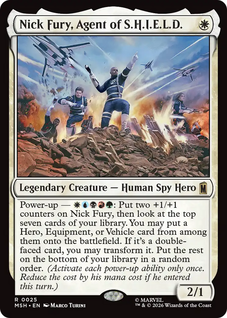 Nick Fury, Agent of S.H.I.E.L.D. [Marvel Super Heroes] | Card Citadel