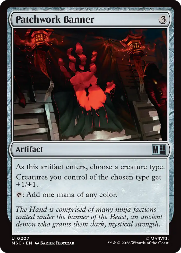 Patchwork Banner [Marvel Super Heroes Commander] | Card Citadel