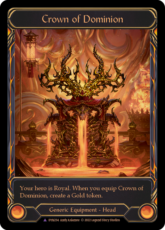 Crown of Dominion (Marvel) [DYN234] (Dynasty)  Cold Foil | Card Citadel