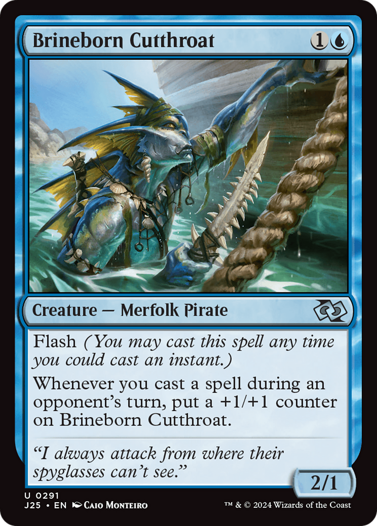 Brineborn Cutthroat [Foundations Jumpstart] | Card Citadel