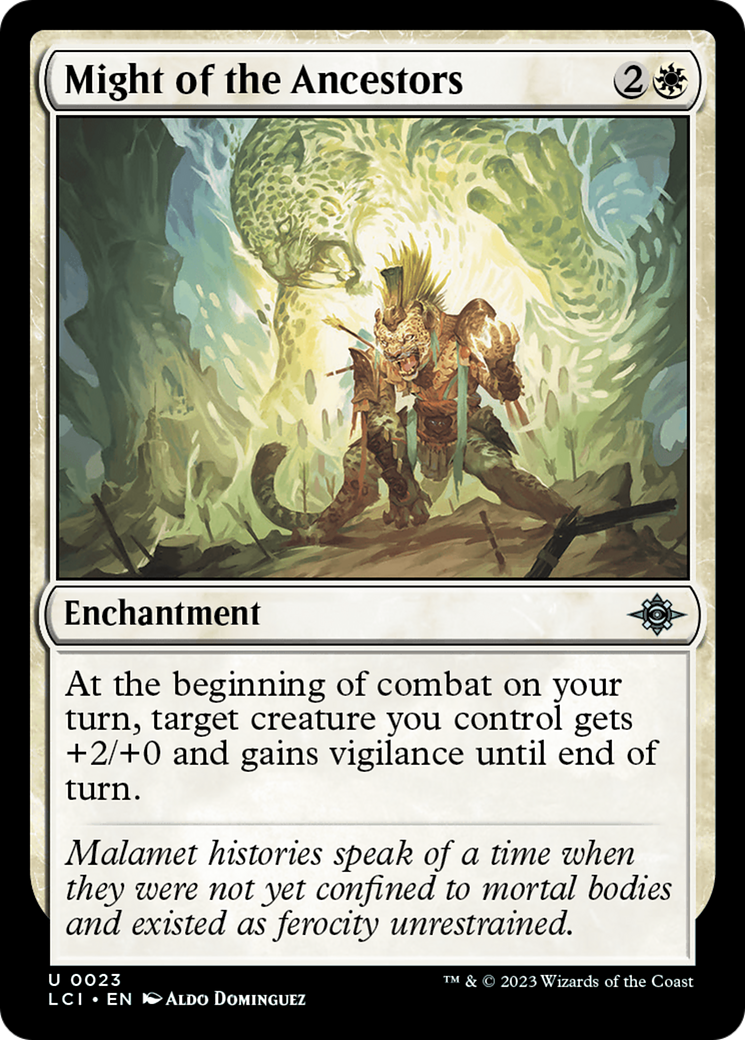 Might of the Ancestors [The Lost Caverns of Ixalan] | Card Citadel