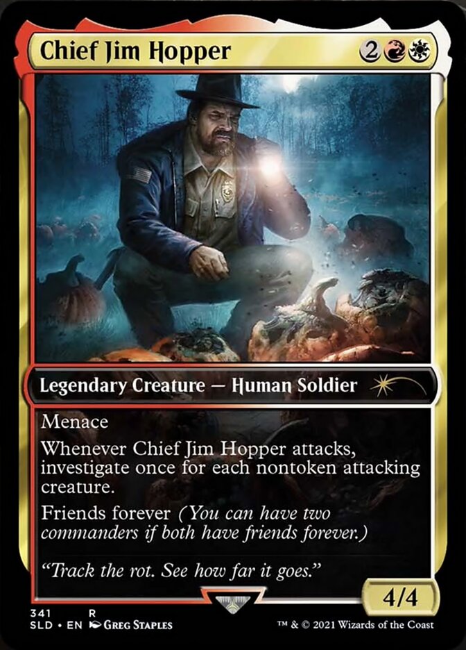 Chief Jim Hopper [Secret Lair Drop Series] | Card Citadel