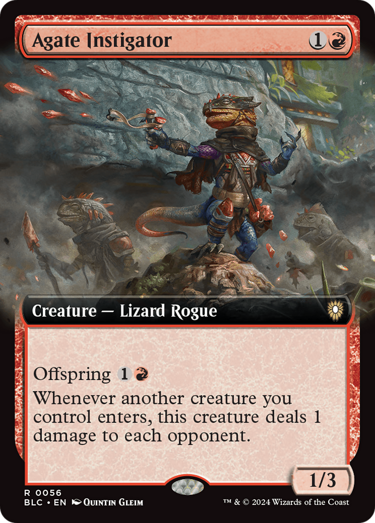 Agate Instigator (Extended Art) [Bloomburrow Commander] | Card Citadel