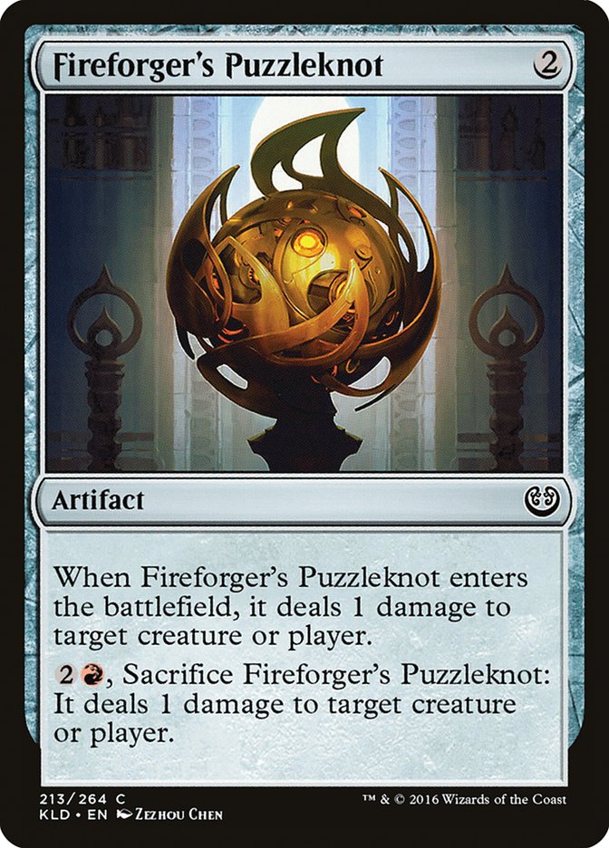 Fireforger's Puzzleknot [Kaladesh] | Card Citadel