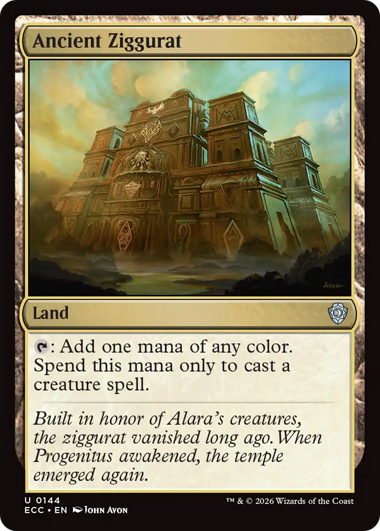 Ancient Ziggurat [Lorwyn Eclipsed Commander] | Card Citadel