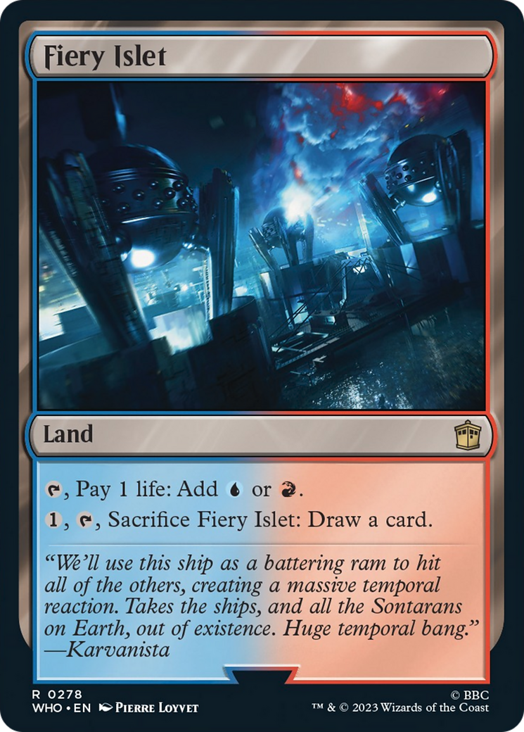 Fiery Islet [Doctor Who] | Card Citadel