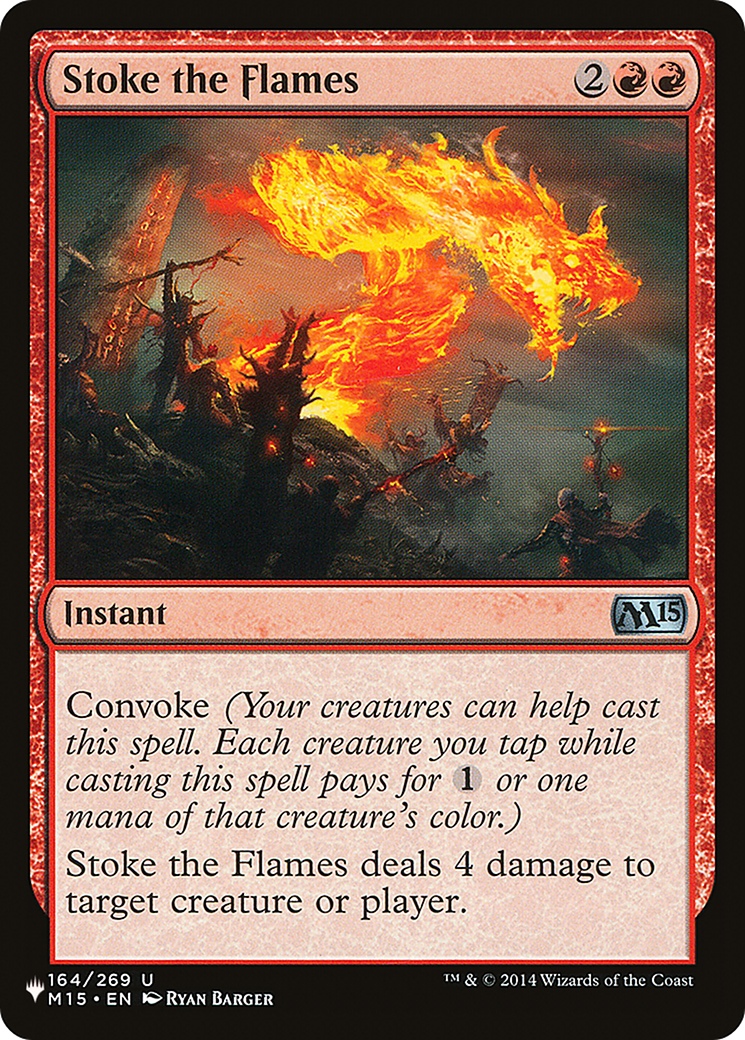 Stoke the Flames [The List Reprints] | Card Citadel