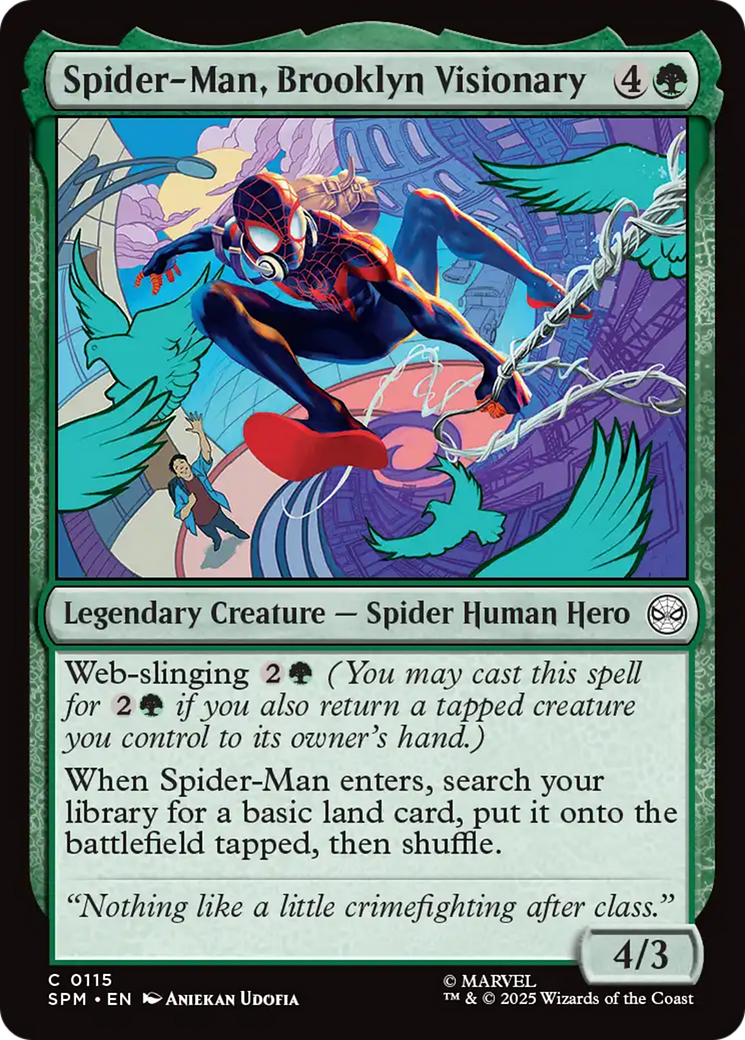 Spider-Man, Brooklyn Visionary [Marvel's Spider-Man] | Card Citadel