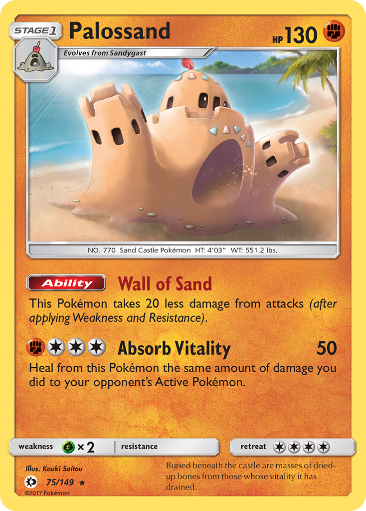 Palossand (75/149) [Sun & Moon: Base Set] | Card Citadel