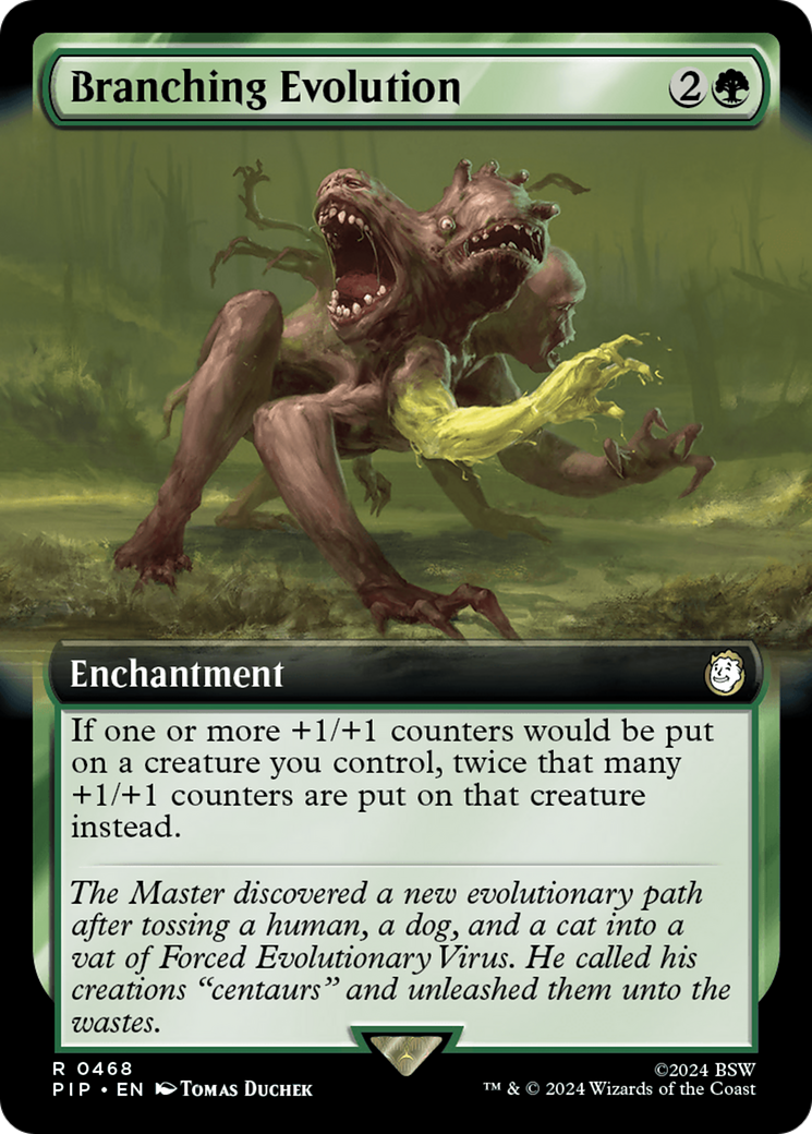 Branching Evolution (Extended Art) [Fallout] | Card Citadel