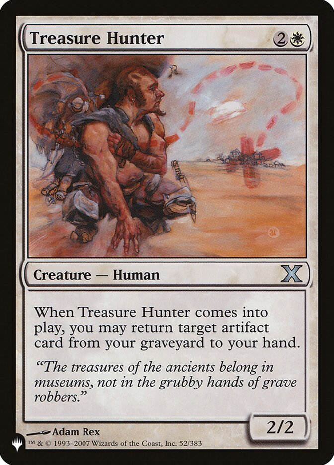 Treasure Hunter [The List] | Card Citadel