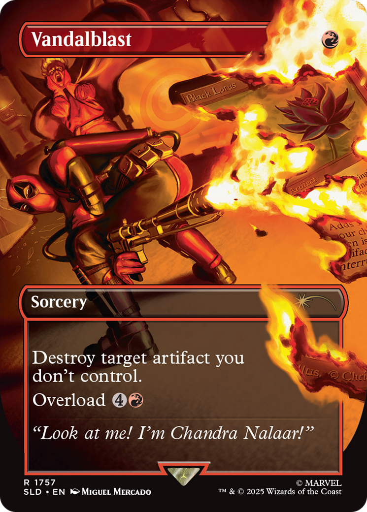Vandalblast (1757) (Rainbow Foil) [Secret Lair Drop Series] | Card Citadel