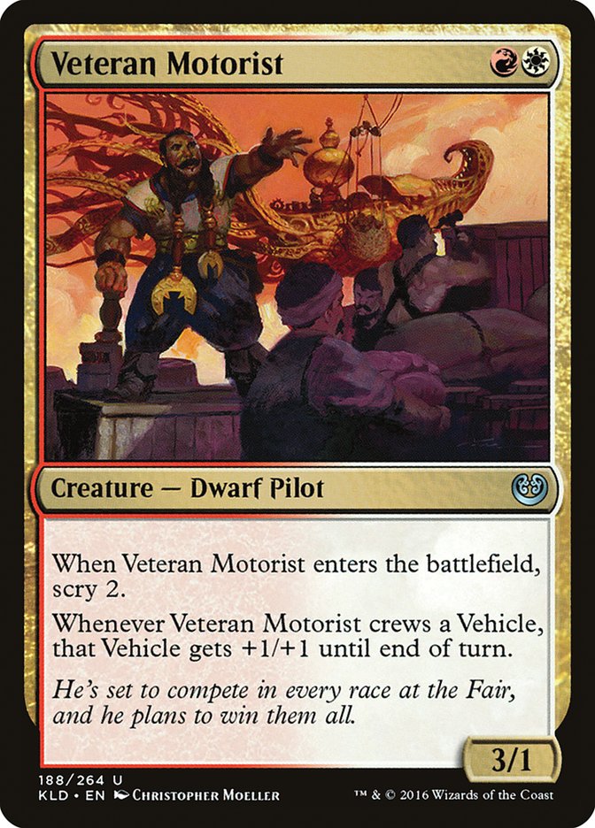 Veteran Motorist [Kaladesh] | Card Citadel