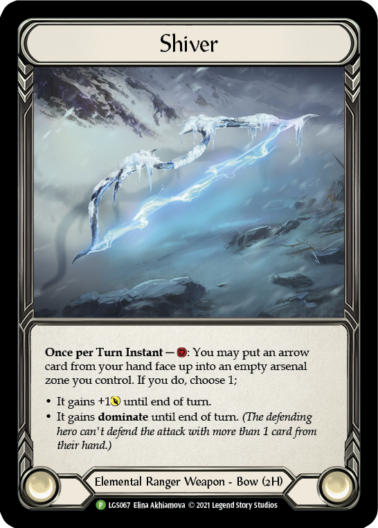 Shiver [LGS067] (Promo)  Cold Foil | Card Citadel