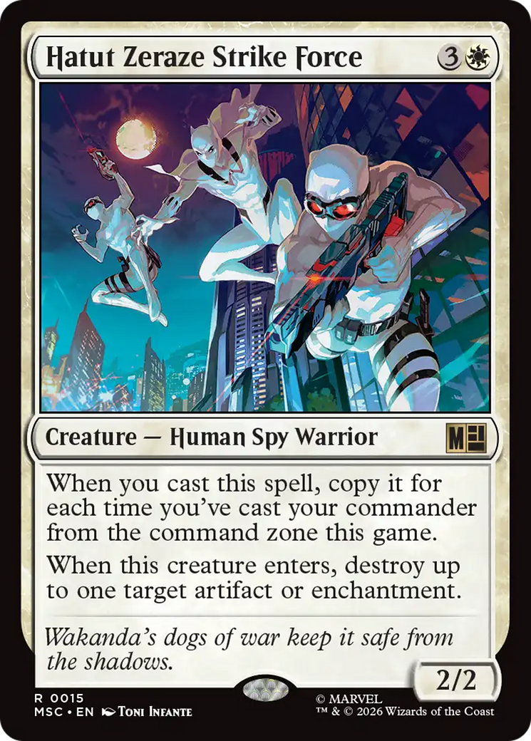 Hatut Zeraze Strike Force [Marvel Super Heroes Commander] | Card Citadel