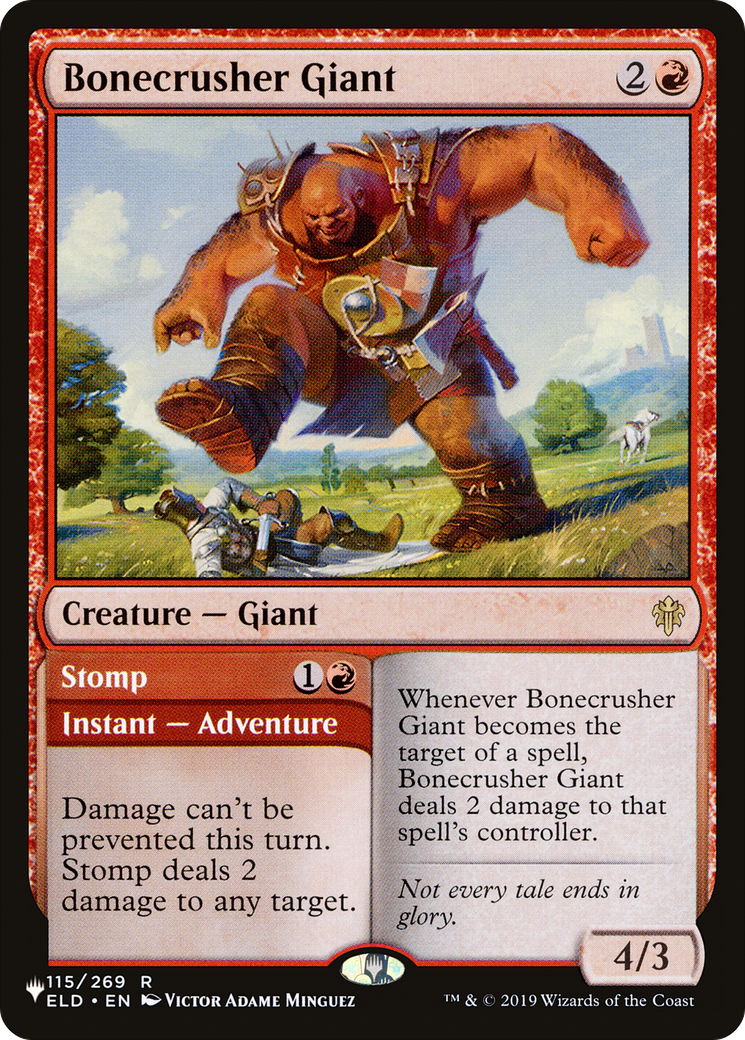 Bonecrusher Giant [The List Reprints] | Card Citadel