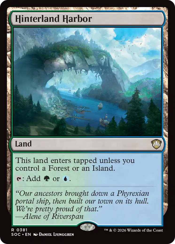 Hinterland Harbor [Secrets of Strixhaven Commander] | Card Citadel