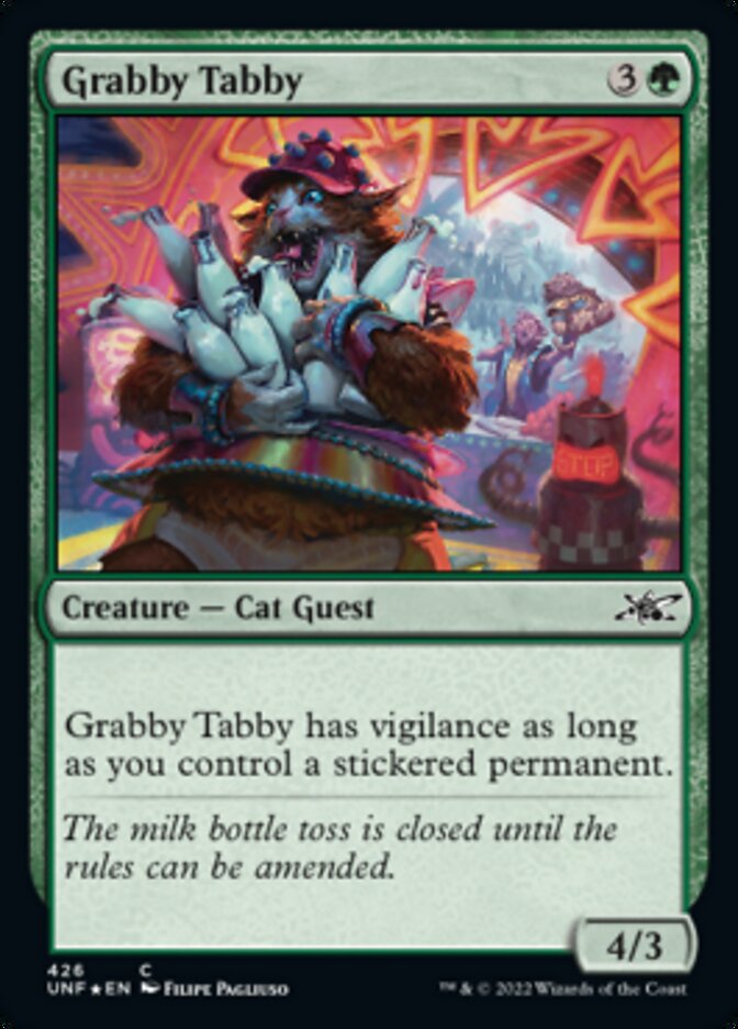 Grabby Tabby (Galaxy Foil) [Unfinity] | Card Citadel