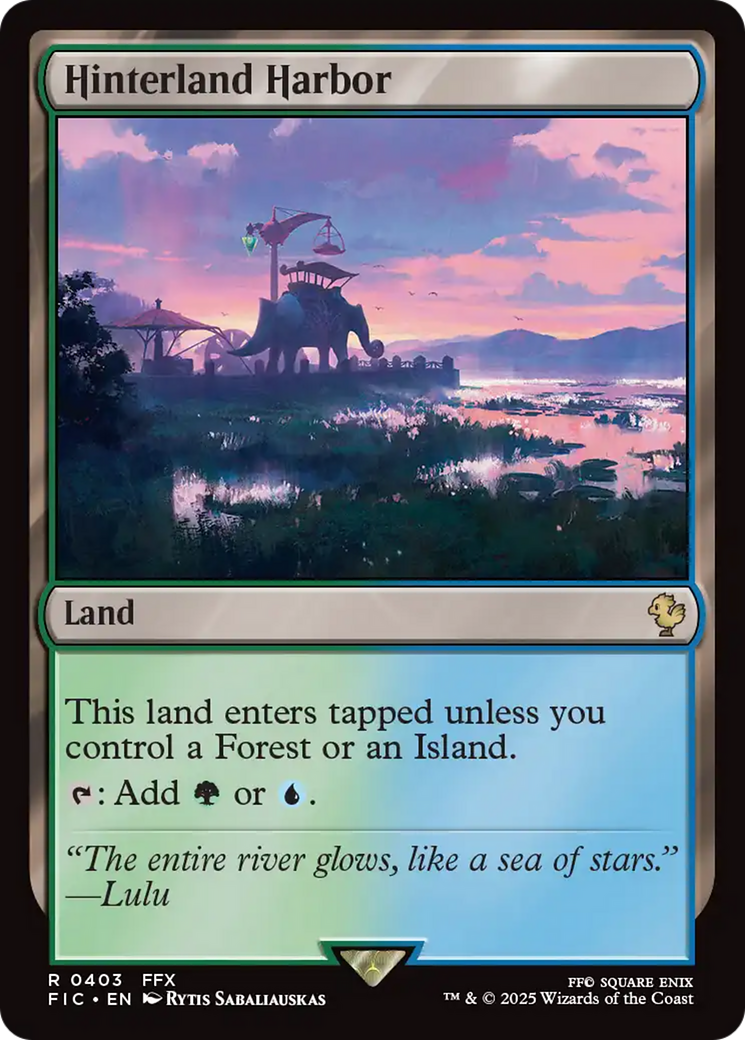 Hinterland Harbor [FINAL FANTASY Commander] | Card Citadel