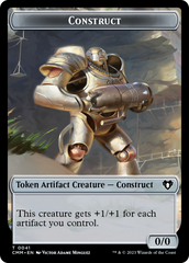 Thopter // Construct (41) Double-Sided Token [Commander Masters Tokens] | Card Citadel