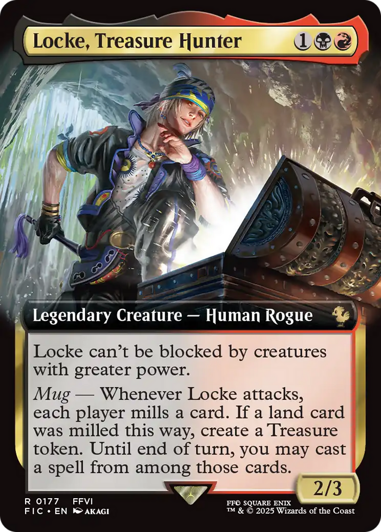 Locke, Treasure Hunter (Extended Art) [FINAL FANTASY Commander] | Card Citadel