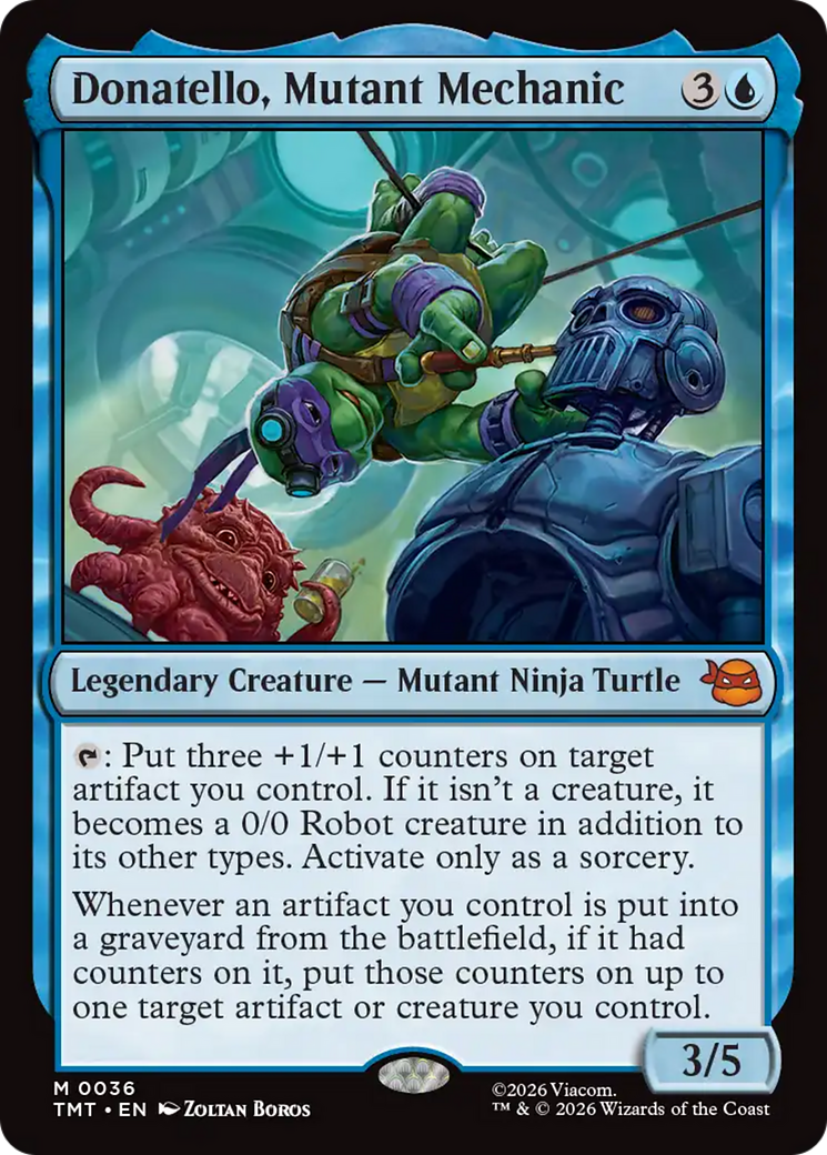 Donatello, Mutant Mechanic [Teenage Mutant Ninja Turtles] | Card Citadel