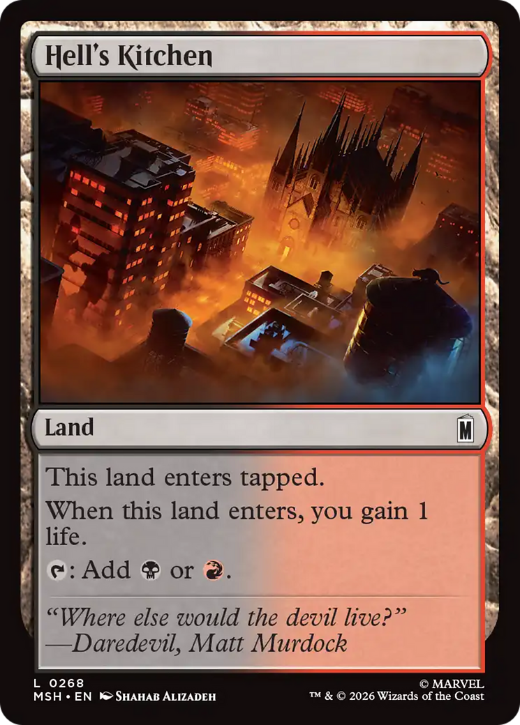 Hell's Kitchen [Marvel Super Heroes] | Card Citadel