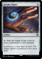 Arcane Signet [Phyrexia: All Will Be One Commander] | Card Citadel