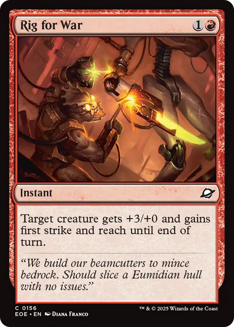 Rig for War [Edge of Eternities] | Card Citadel