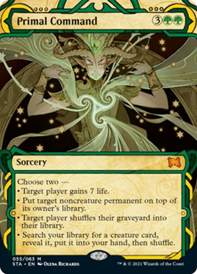 Primal Command (Foil Etched) [Strixhaven: Mystical Archive] | Card Citadel