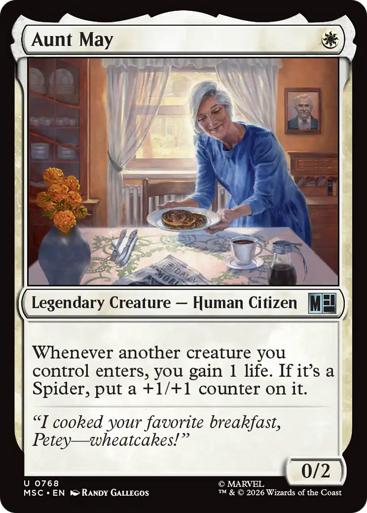 Aunt May [Marvel Super Heroes Commander] | Card Citadel