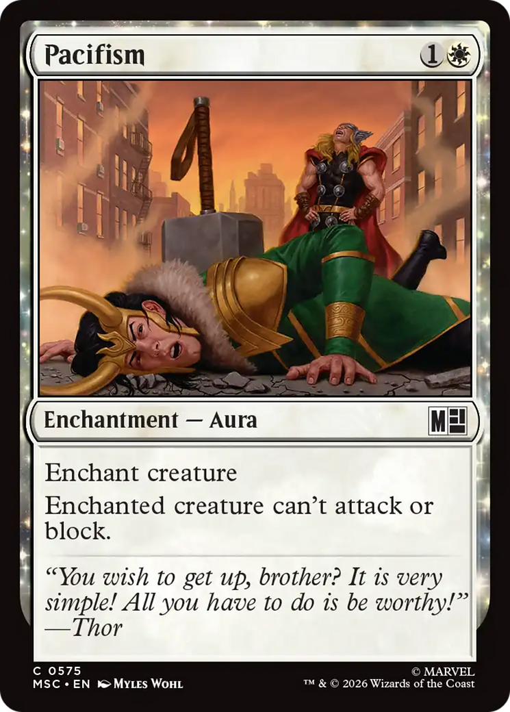Pacifism [Marvel Super Heroes Commander] | Card Citadel